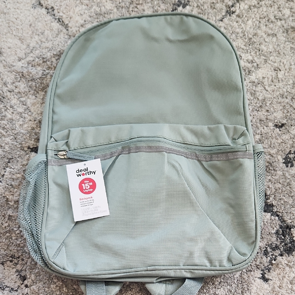 Deal Worthy Green Backpack